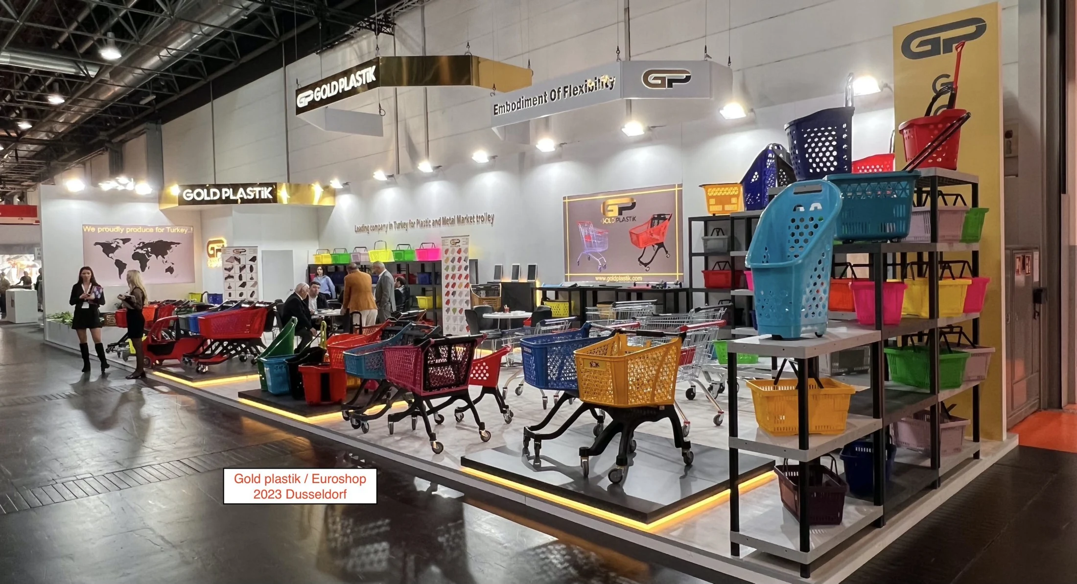 Goldplastik EuroShop Düsseldorf fuar standı
