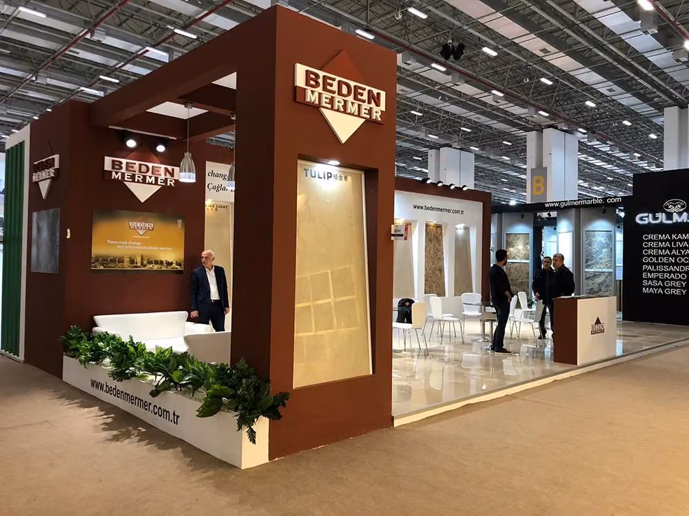 FUAR STANDI BEDEN MERMER-İZMİR MARBLE 2019-İZMİR FUAR STANDLARI