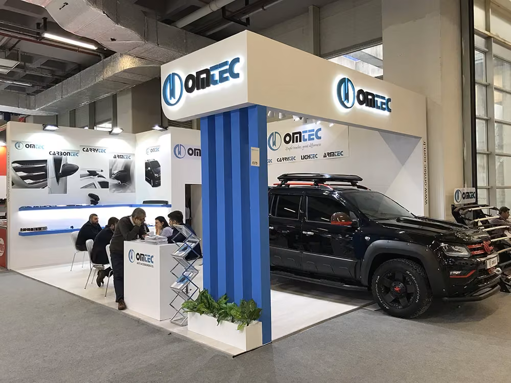 OMTEC FUAR STANDI AUTOMEKANİKA 2019-TÜYAP FUAR STANDLARI