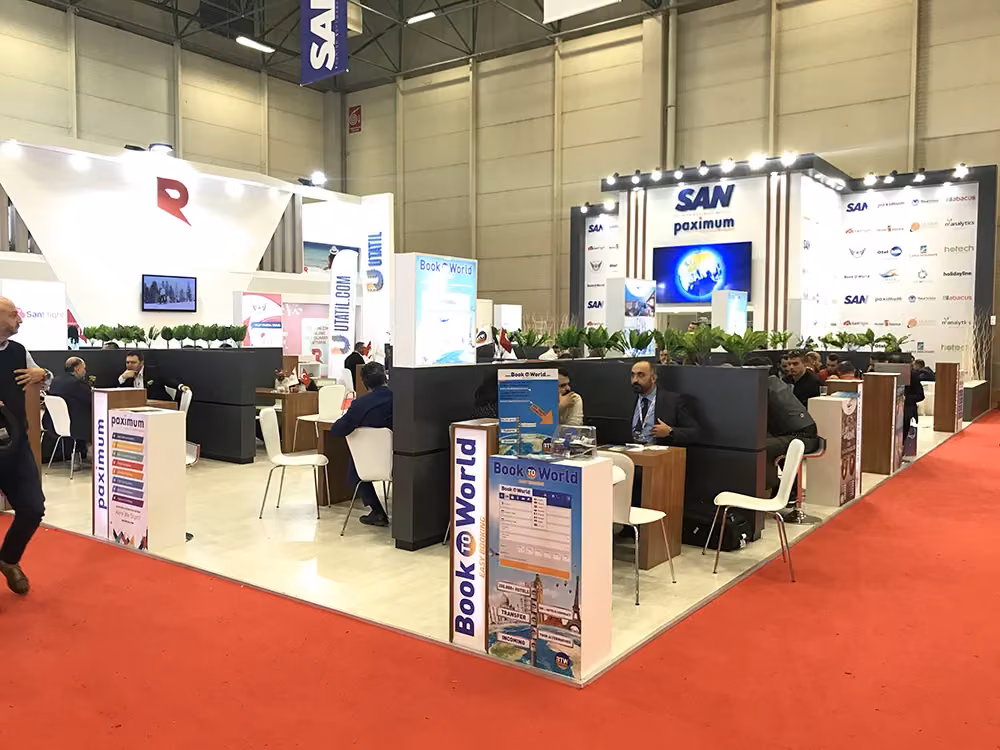SAN BİLGİSAYAR FUAR STANDI EMİTT 2020-TÜYAP FUAR STANDLARI