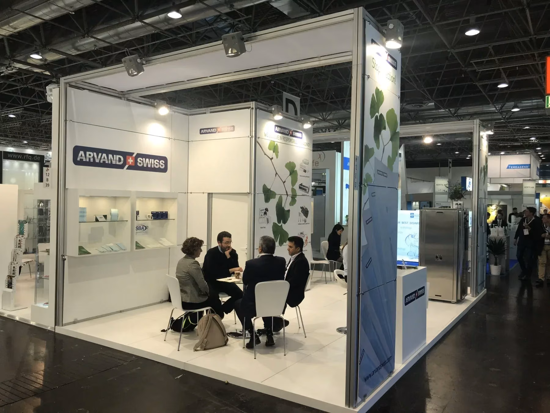 arvand-swiss-medica-fair-stand