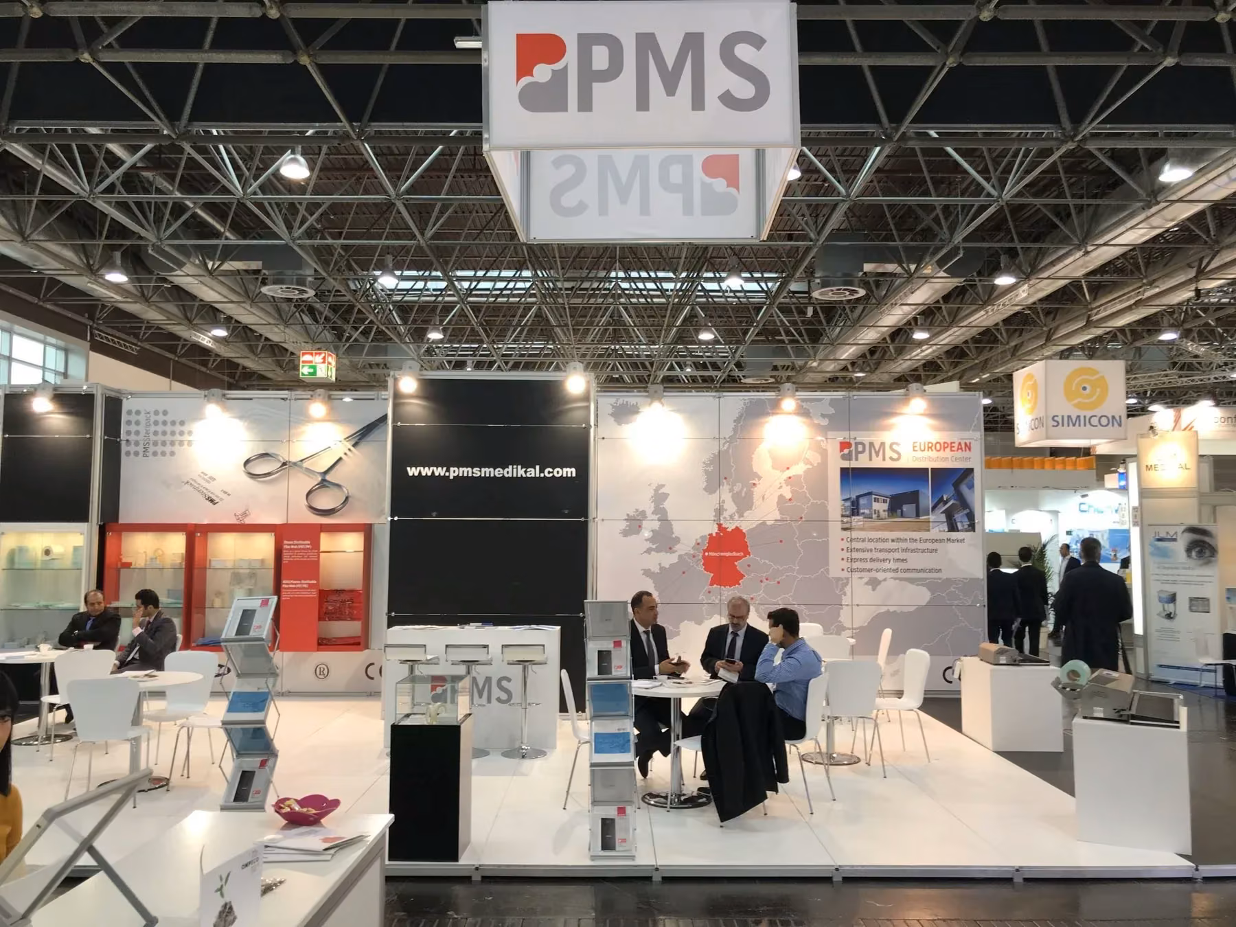 PMS TIP MAXIMA FUAR STANDI MEDİCA’18-DUSSELDORF GERMANY FUAR STANDI