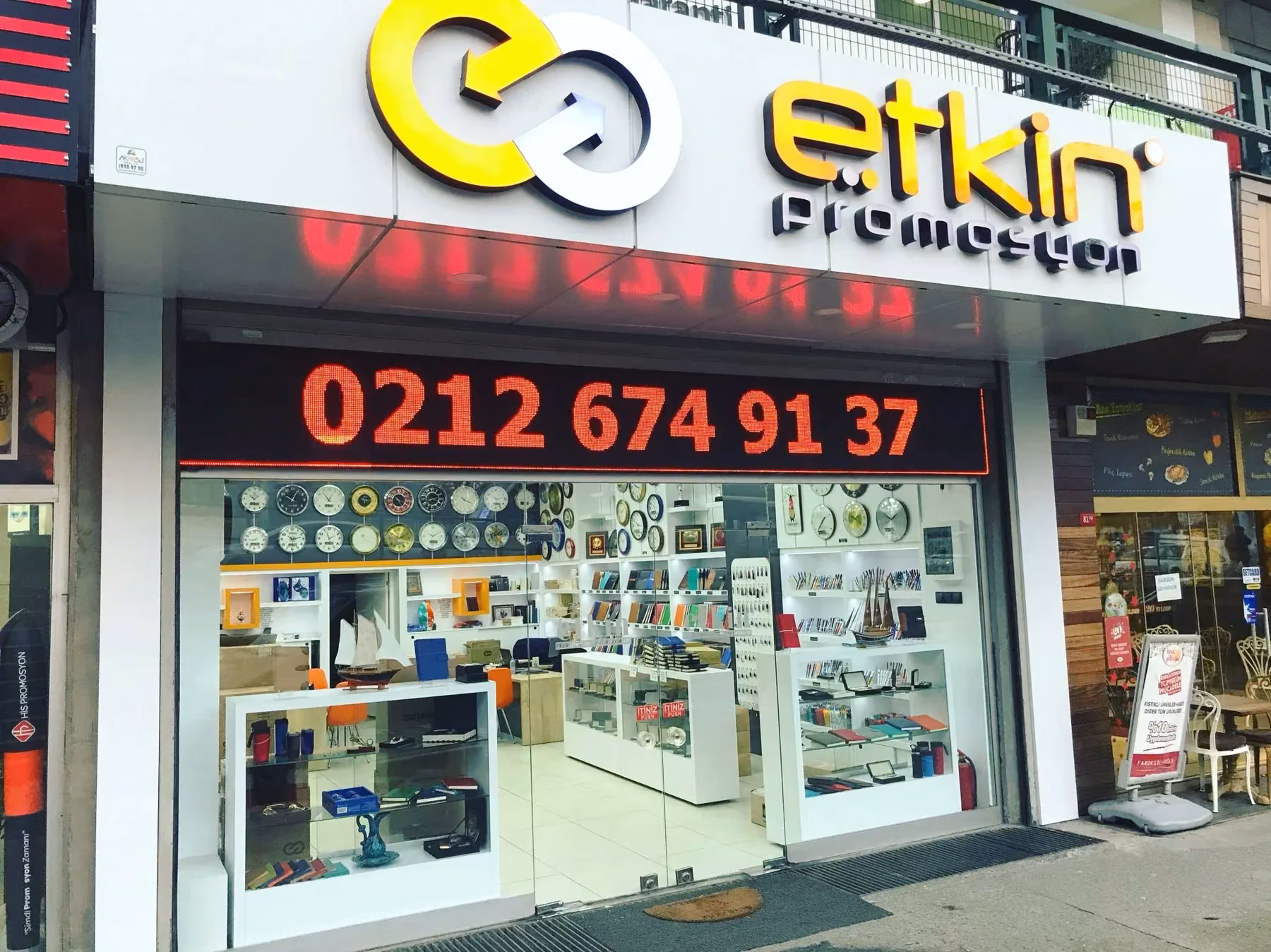 Etkin Promosyon Showroom Tsarımı ve Uygulaması.