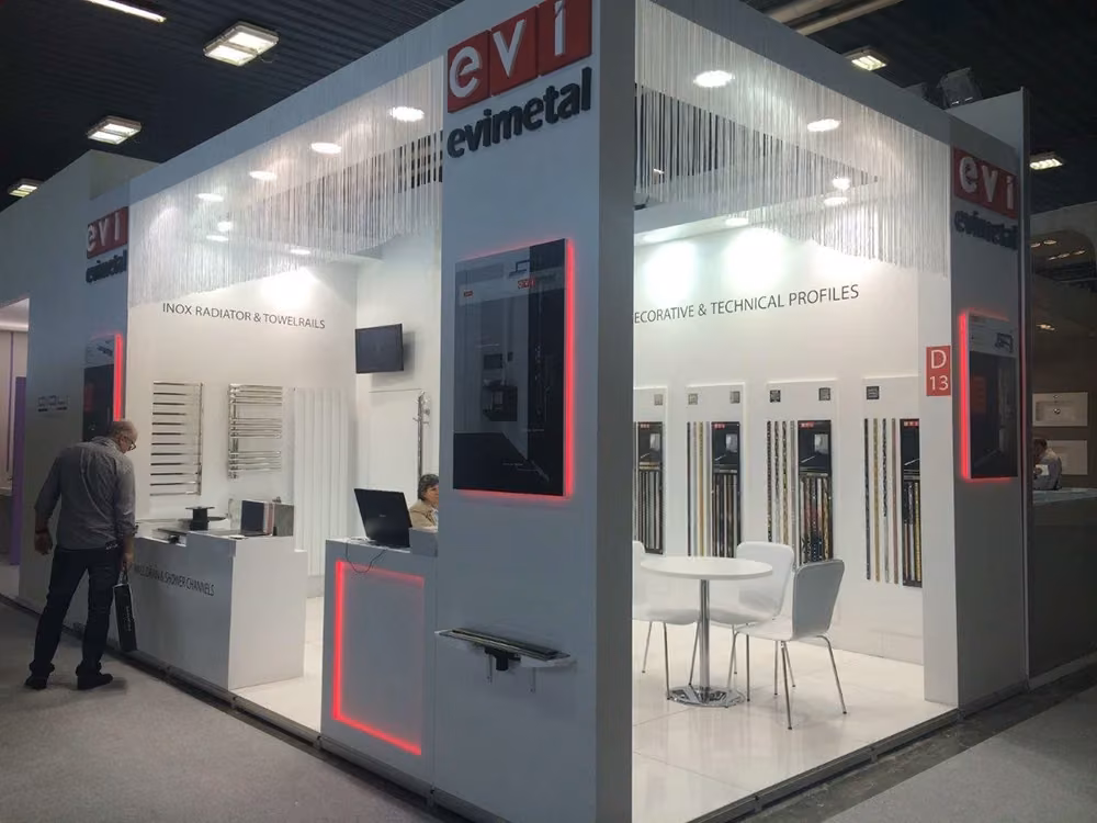 EVİ METAL FUAR STANDI CERSAİE’15-BOLOGNA İTALY FUAR STANDLARI
