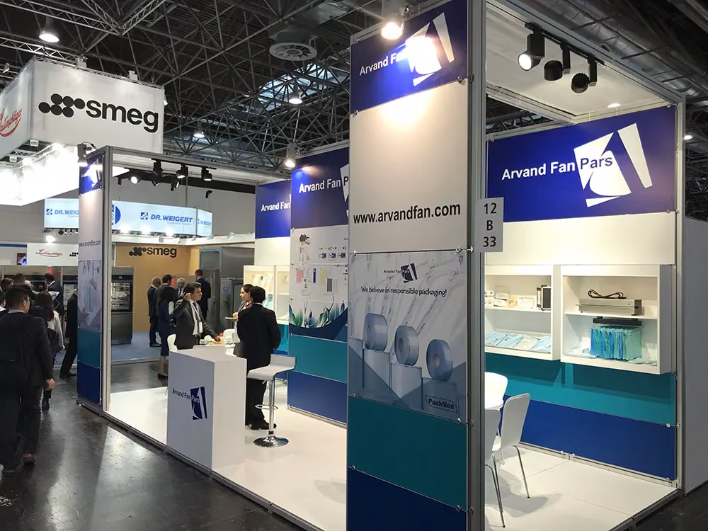 arvand-pars-medica-dusseldorf-standi-kiralama-maksima-fuar-standlari-indesign-mimarlik