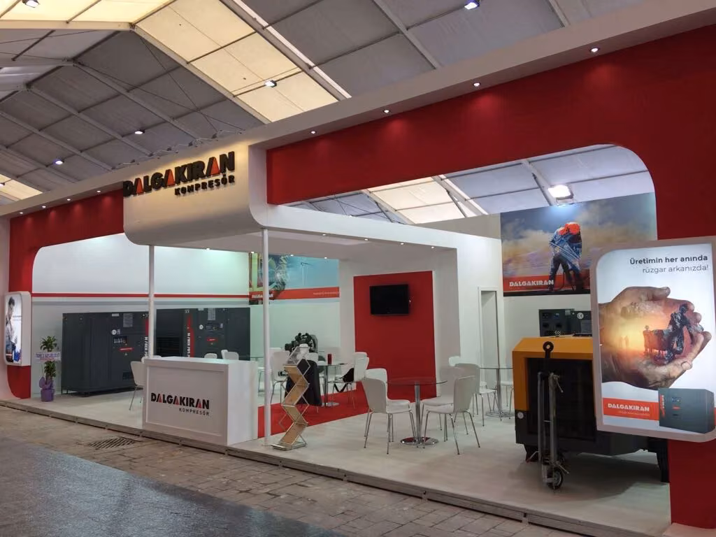 Dalgakıran Kompresör Fuar standı | Marble’15 İzfaş Fuar takvimi
