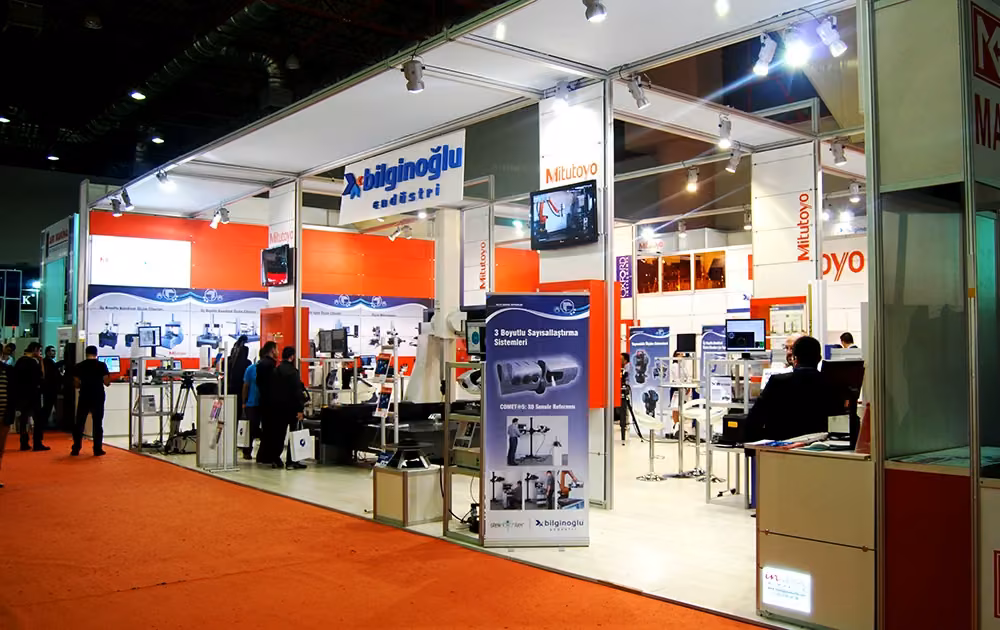 BİLGİNOĞLU ENDÜSTRİ MAXIMA FUAR STANDI KALİTE’10-IFM FUARLARI