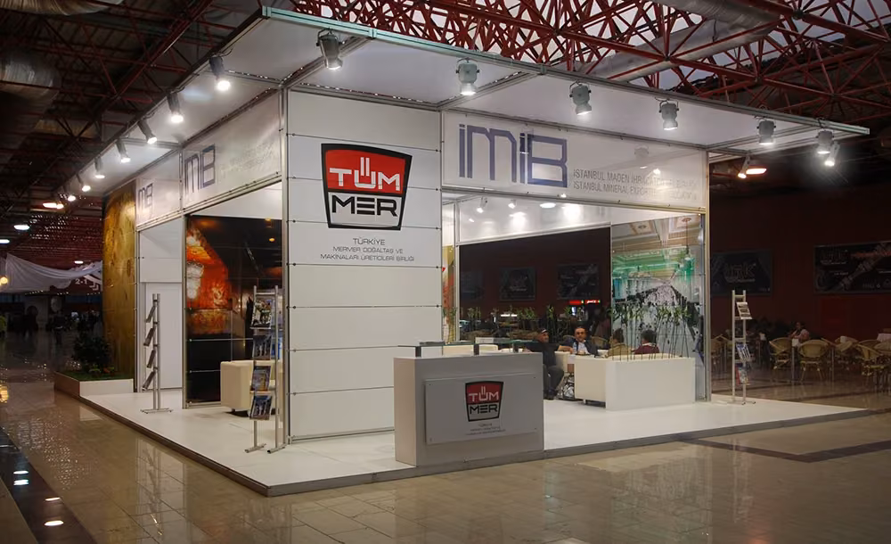 İMMİB TÜMMER MAXIMA FUAR STANDI MARBLE’12-CNR FUAR STANDLARI