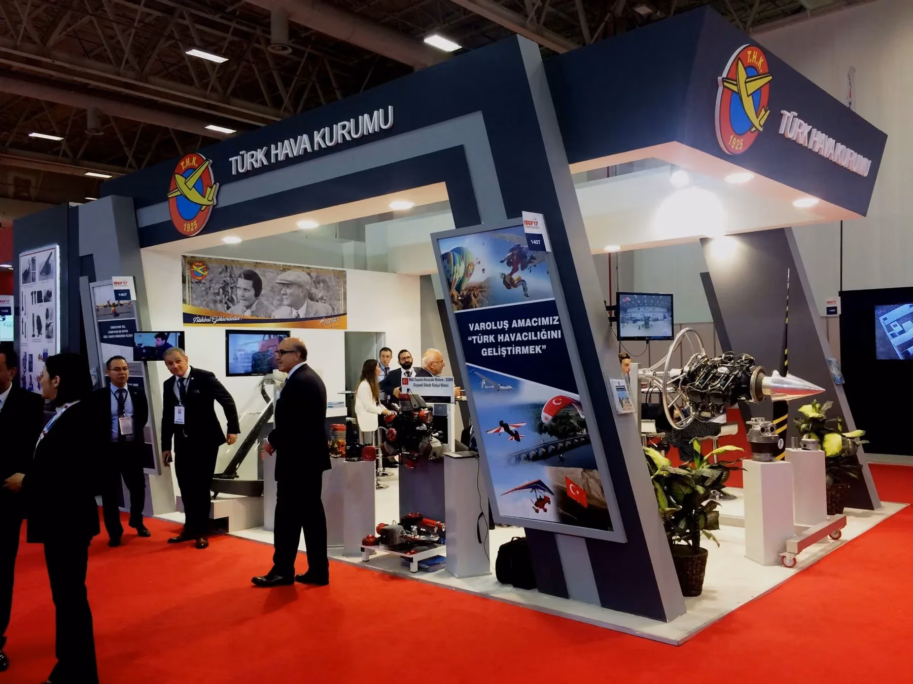 Thk Fuar Standı | İdef’17 Tüyap fuarları