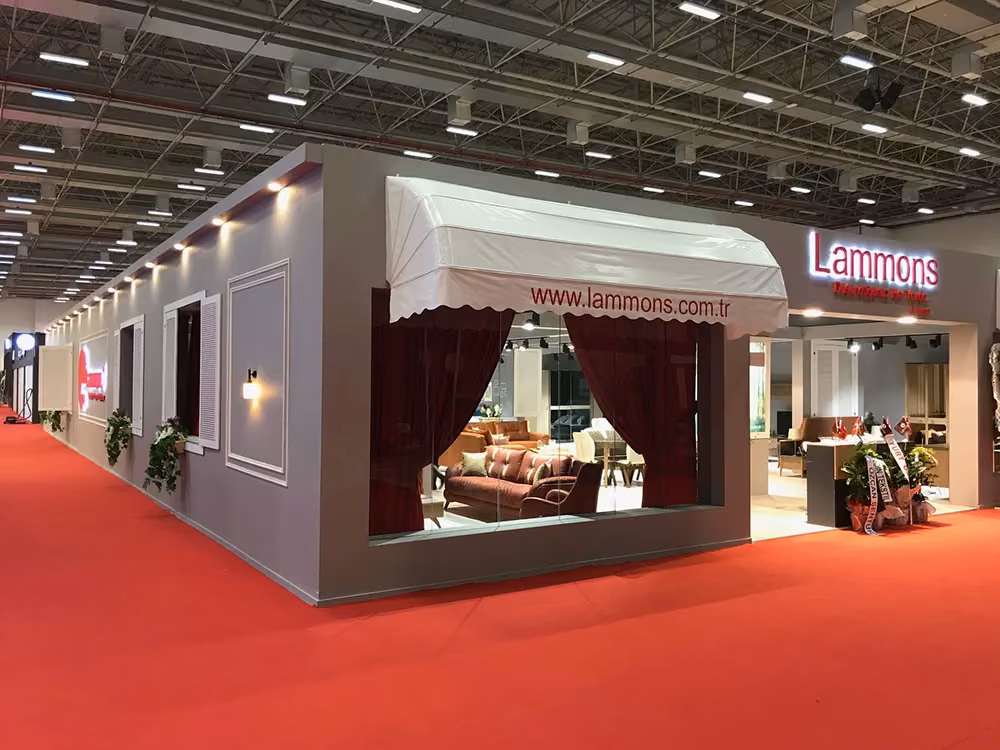 Lammons Mobilya Fuar Standı | Modeko’19 İzmir Fuar standı
