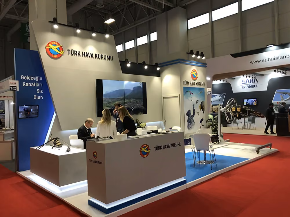 THK Fuar Standı İdef’18-Tüyap Fuar Standları