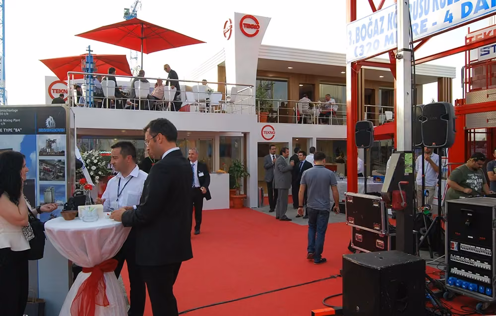 Tekno vinç Fuar Standı | komatek’13 Ankara Fuar Standı