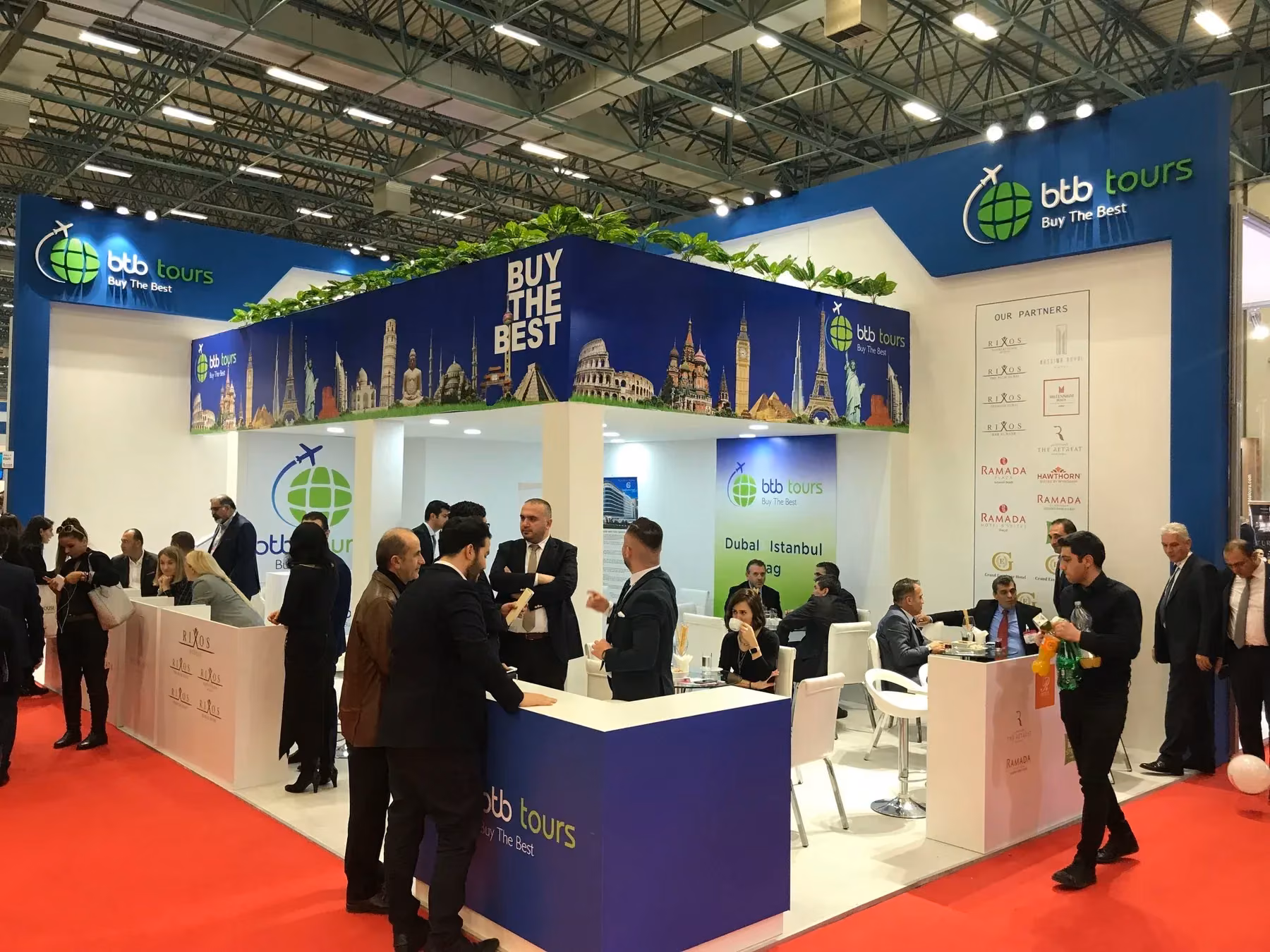 Btp Tour Fuar Standı Emitt ’20 Tüyap Fuar Standı
