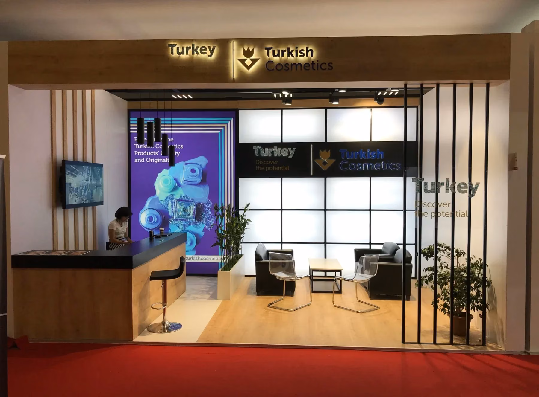 Turkish Cosmetics Fuar Standı | İfm Fuar Standı