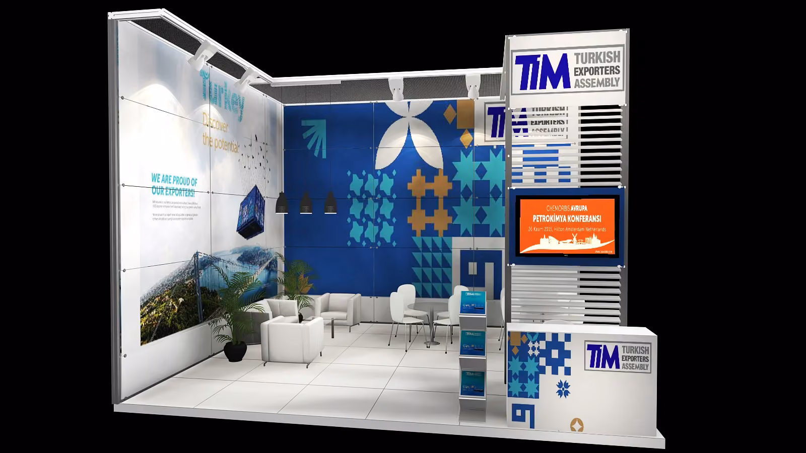 FUAR STANDI TASARIMI – TİM – FUAR STAND TASARIMLARI