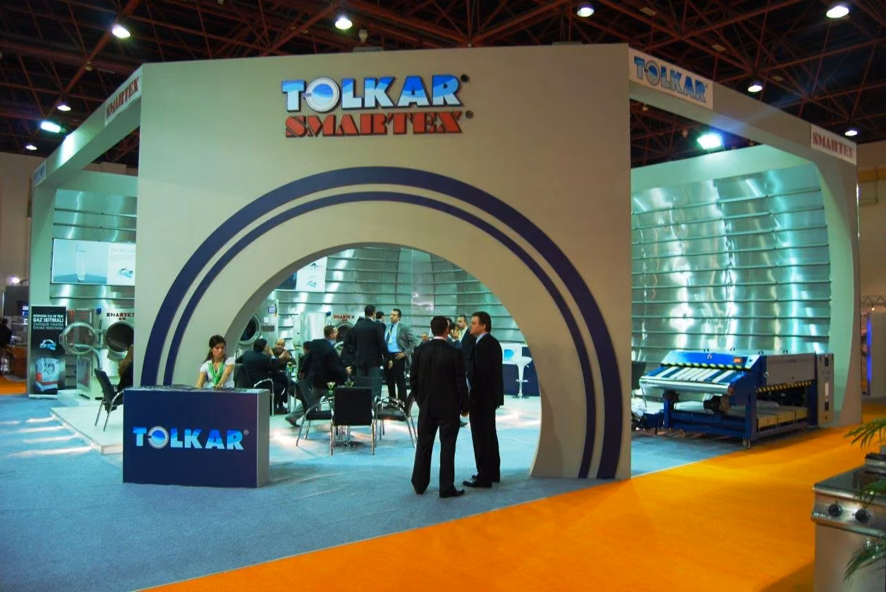 Tolkar Makina Fuar Standı | Otel Ekipmanları Anfaş Antalya Fuar Standı.