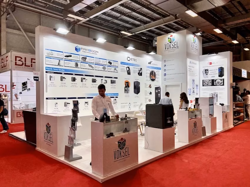 Voksel Fuar Standı | İdef’23 Tüyap Fuar Standları.