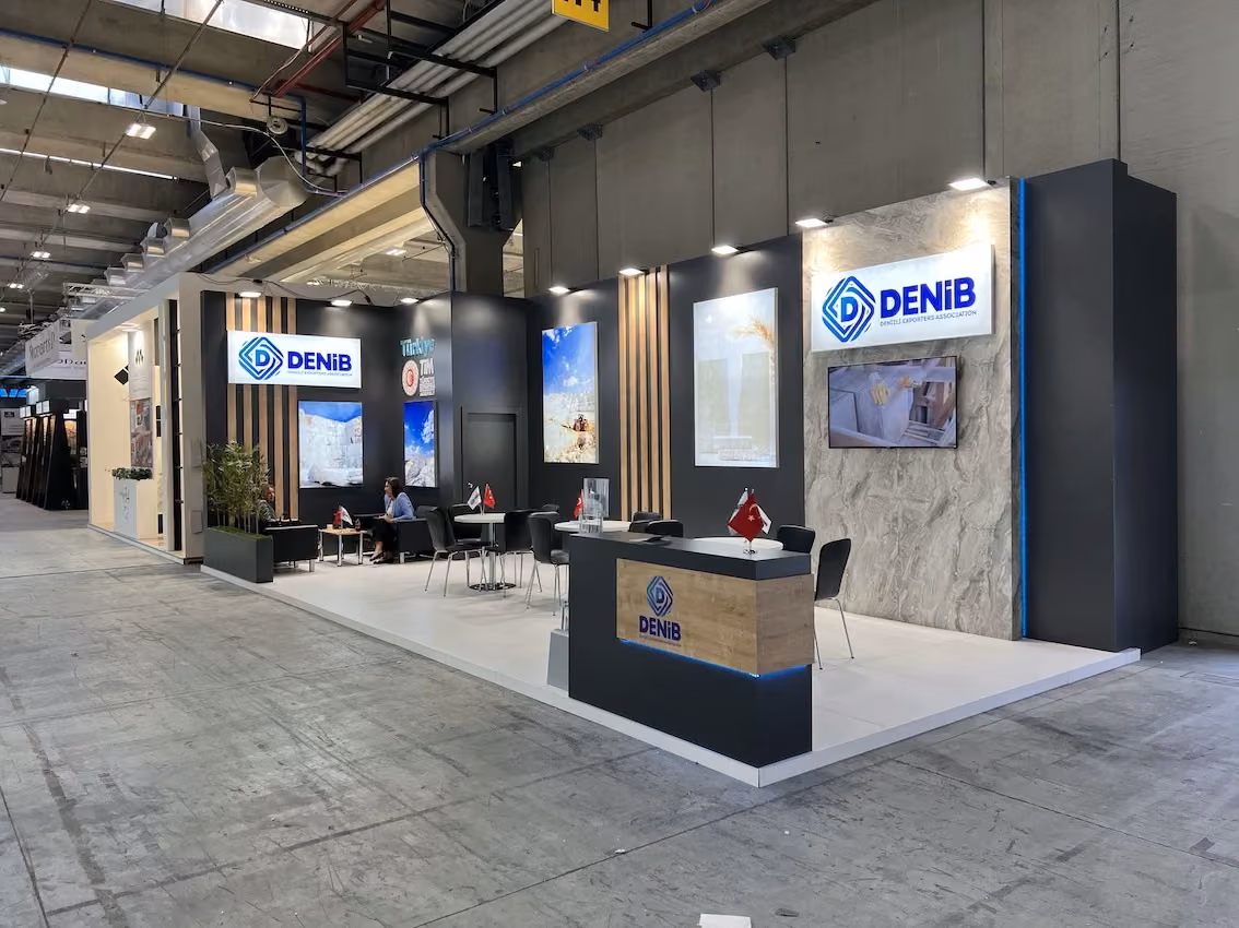 Denib fuar standı | Marmomac’23 Verona İtalya fuarları