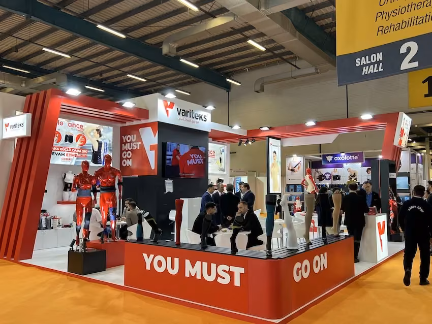 Variteks Fuar Standı | Expomed’25 Tüyap fuarları