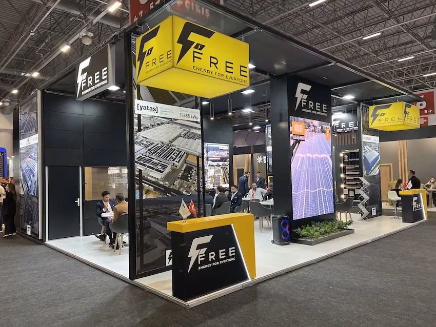 Free Enerji Fuar Standı | Eif’25 ifm fuar takvimi
