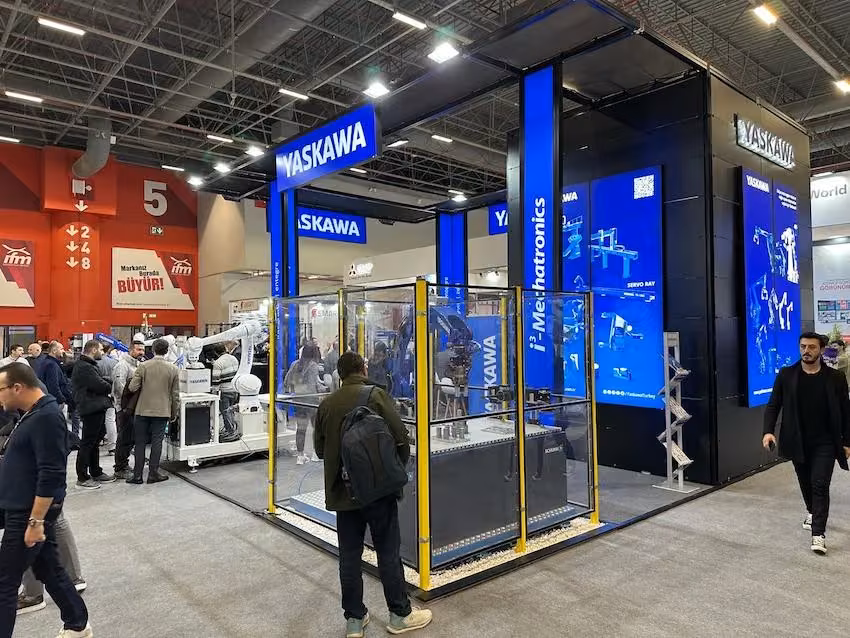 Yaskawa fuar standı | win’25 Tüyap fuarları