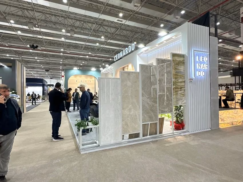Fuar Standı Teknik ve Mimari Özellikleri Leonardo Mermer | Marble İzmir’25