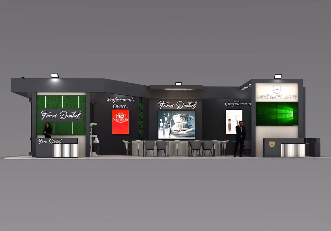 Toros Dental Fuar Stand tasarımı
