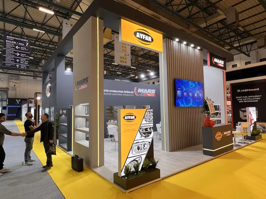 Ahşap Mimaride Prestij ve Güven: Ayfar – Marsoto Fuar Standı | Automekanika’25 Tüyap Fuarları